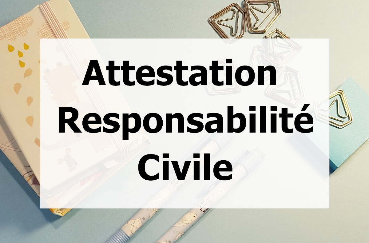 Attestation responsabilité civile - Milliflora